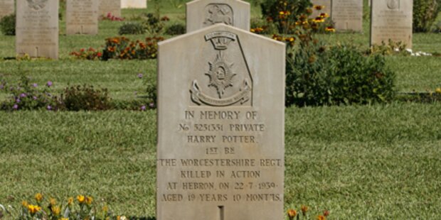 Hier liegt Harry Potter begraben