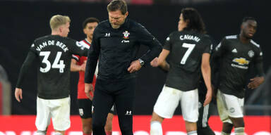 ManU-Stürmer Cavani beendet Southampton-Serie