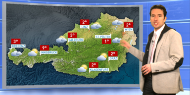 Das Wetter am Vormittag: Sonne, im Westen Wolken