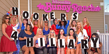 Prostituierte unterstützen Hillary Clinton