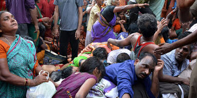 Hindu-Fest: 27 Tote bei Massenpanik