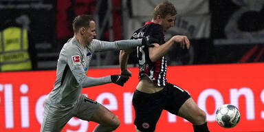3:1 Frankfurt siegt in Berlin gegen Hertha BSC