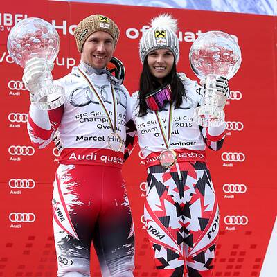 Hirscher & Fenninger feiern Weltcup-Triumph