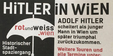 Wiener Stadtzeitung lässt "Hitler-Touren" bewerben