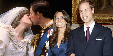 Hochzeit Kate Middleton Prince William Diana Charles