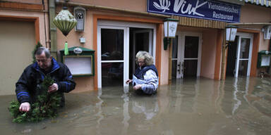 Hochwasser: Nun Angst in Österreich
