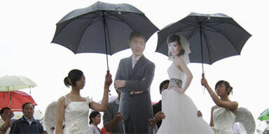 Posthume Hochzeit für Brautpaar in China