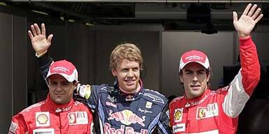 Vettel sicherte sich Pole-Position