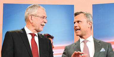 Hofburg-Wahlkampf läuft nur noch im TV