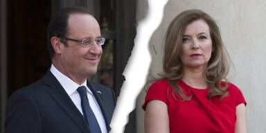 Hollande trennt sich von seiner Freundin