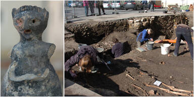 Archäologische Ausgrabungen in St. Pölten