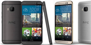 HTC One M9 greift Galaxy S6 & iPhone 6 an