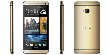 HTC One startet nun auch in Gold