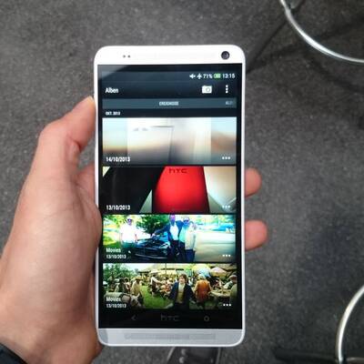 Fotos vom Test des HTC One Max