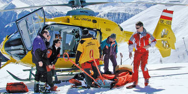 Unbekannter flüchtet nach Ski-Unfall