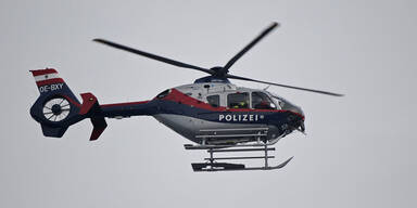 Polizei-Heli fasst Betrüger in Schwechat