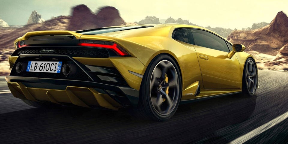 Lamborghini Huracán Evo mit Heckantrieb