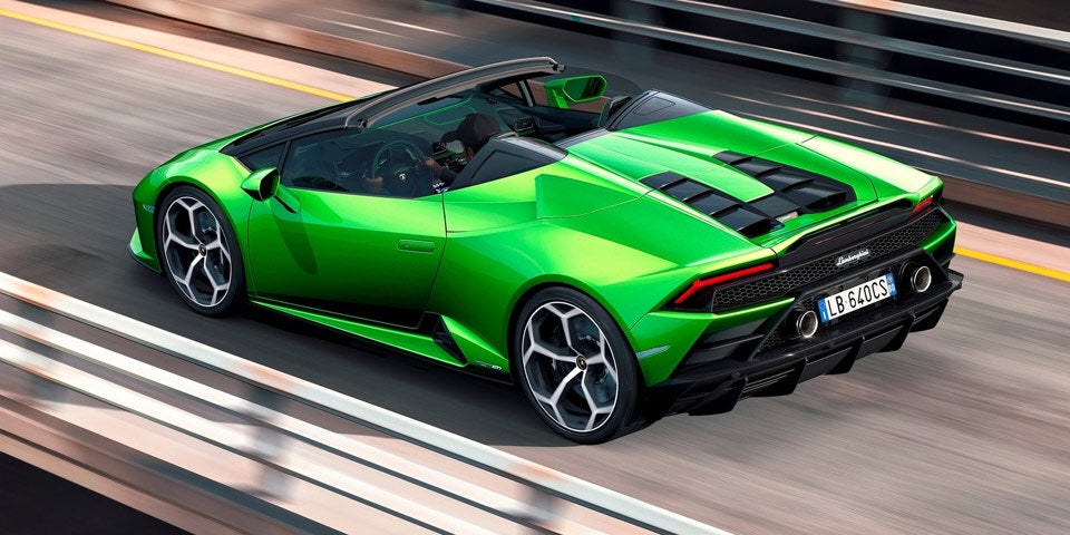 Neuer Huracán Evo Spyder ist offene Fahrmaschine