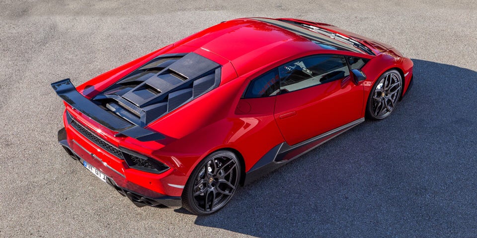 Heckgetriebener Huracán mit 830 PS