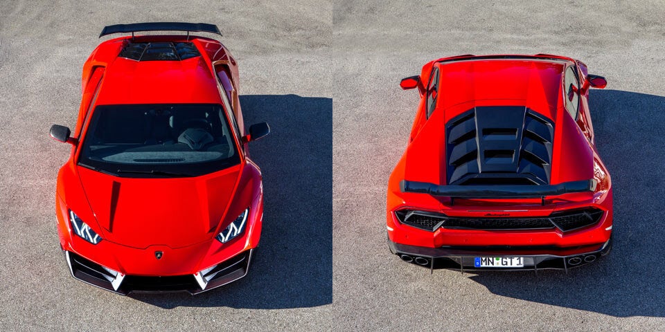 Heckgetriebener Huracán mit 830 PS