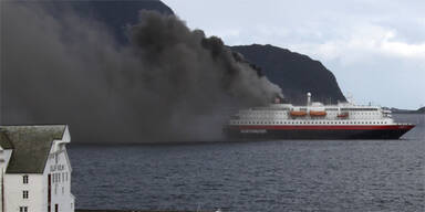 Österreicher bei Schiffsbrand gerettet