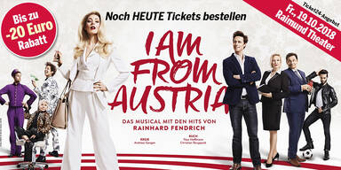 Jetzt noch Tickets für 'I am from Austria' holen