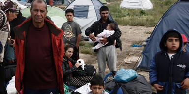 Flüchtlingslager Idomeni praktisch leer