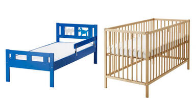 IKEA ruft zwei Kinderbetten zurück
