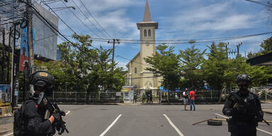Selbstmordanschlag vor Kirche in Indonesien