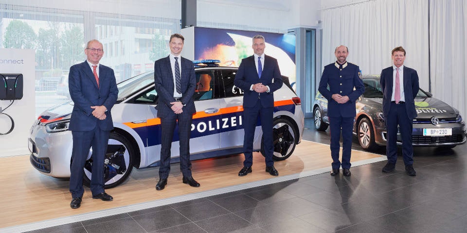 Neuer VW ID.3 für die heimische Polizei