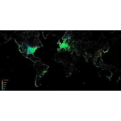 Fotos: Die Weltkarte des Internets