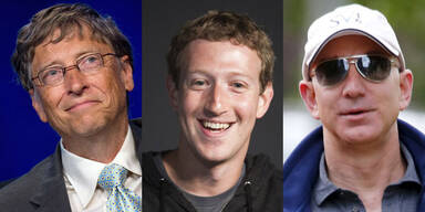 Das sind die reichsten Internet-Milliardäre