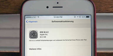 Peinlich: Apple zieht iOS 9.3.2 zurück