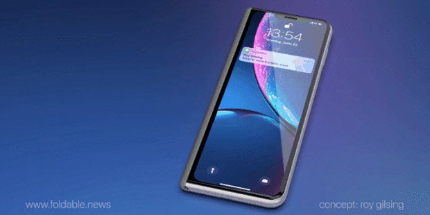 So cool könnte ein faltbares iPhone aussehen