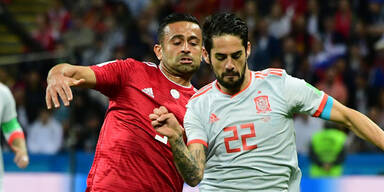 1:0 - Spanien feiert Zittersieg gegen Iran