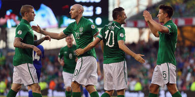 Irland und Portugal im WM-Rennen