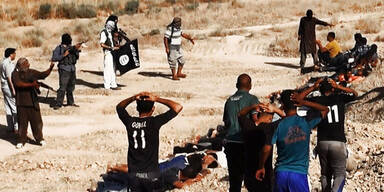 Irak: Islamisten filmen Massen-Hinrichtungen 