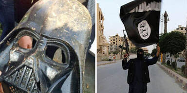 ISIS kämpf mit "Darth Vader"-Masken