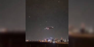 Landung von Passagierflugzeug in Tel Aviv während Angriffen
