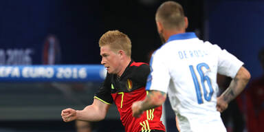 Italien bezwingt Belgien in Spitzenspiel