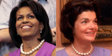 Michelle Obama ist so stylish wie Jackie