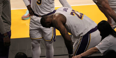 Lakers-Star LeBron James verletzt - Spurs verlieren bei Bucks