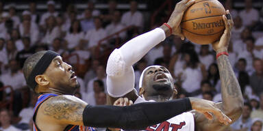 LeBron James Miami Heat New York Knicks NBA