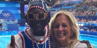 Jill Biden und Flavor Flav