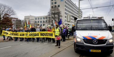 Klima-Protest Den Haag
