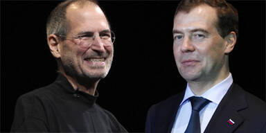 Steve Jobs Dimitri Medwedew
