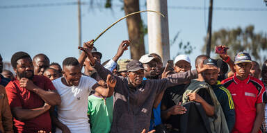 Gewaltausbrüche gegen Ausländer in Südafrika