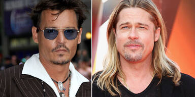 Johnny Depp, Brad Pitt