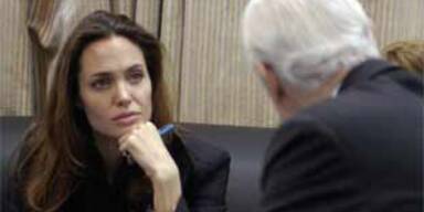 Jolie besucht irakische Flüchtlinge in Bagdad