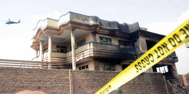 Kabul: ISAF-Hubschrauber stürzt in Wohnhaus 